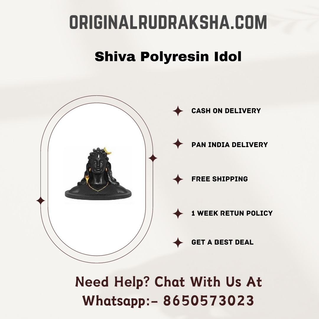 Shiva Polyresin Idol