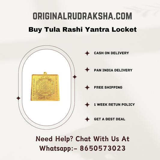 Buy Tula Rashi Yantra Locket