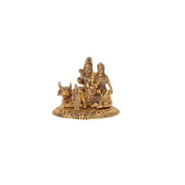 Shiva Family With Kartik And Ganesh Idol For Home And Office