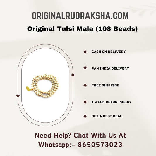 Original Tulsi Mala (108 Beads)