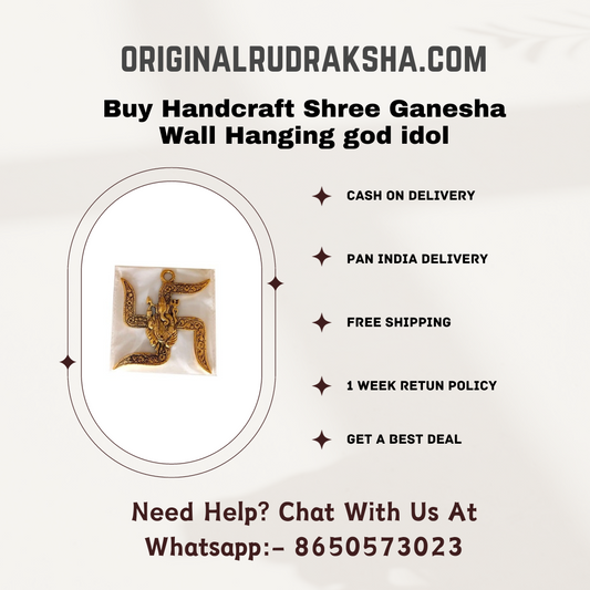 Buy Handcraft Shree Ganesha Wall Hanging god idol