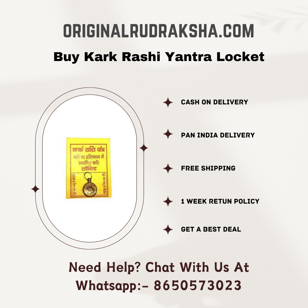 Kark Rashi Yantra Locket Price