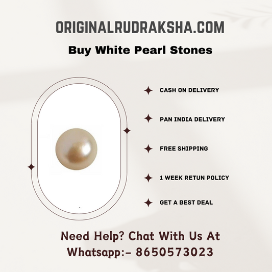 Buy White Pearl Stones
