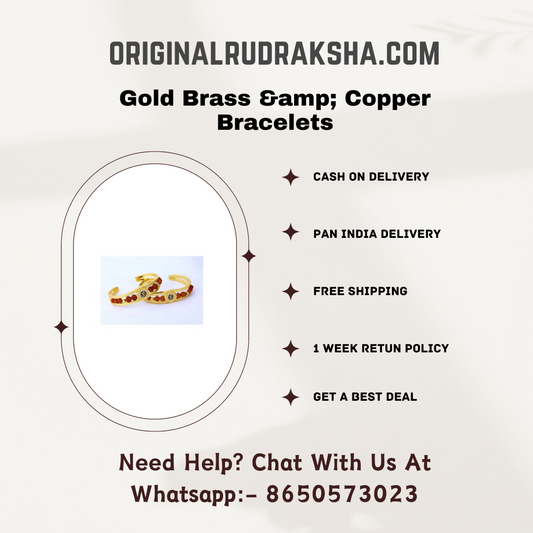 Gold Brass & Copper Bracelets